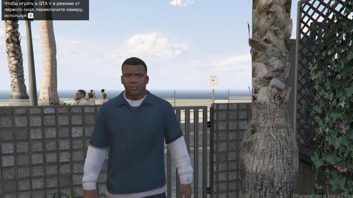 侠盗猎车手5MOD Franklin beta shirt