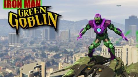 侠盗猎车手5MOD IRON MAN-GREEN GOBLIN