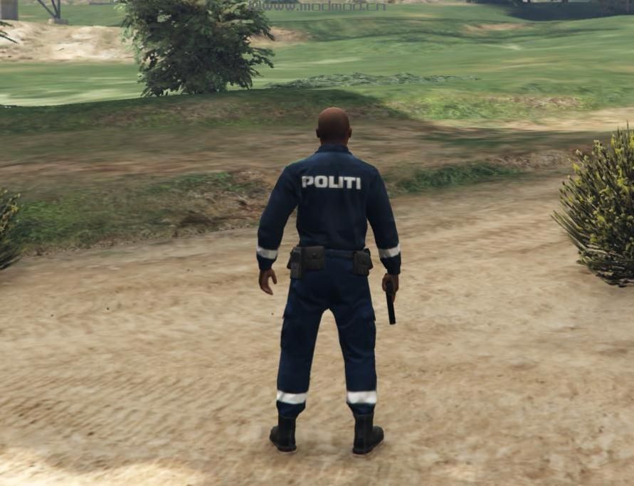 侠盗猎车手5MOD Danish Police Dark Uniform [Replace]