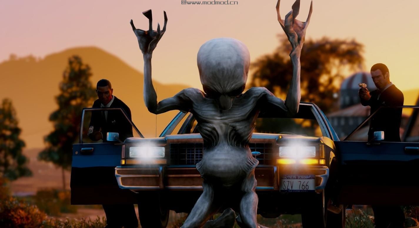 侠盗猎车手5MOD Men in Black Agents (MIB)