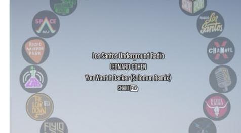 侠盗猎车手5MOD Colored Radio Wheel (w/ Blonded and LSUR)