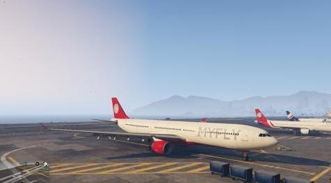 侠盗猎车手5MOD MyFly Airbus A330 Skin