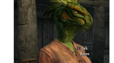 上古卷轴5：重置版MOD Keema年轻的女性战士