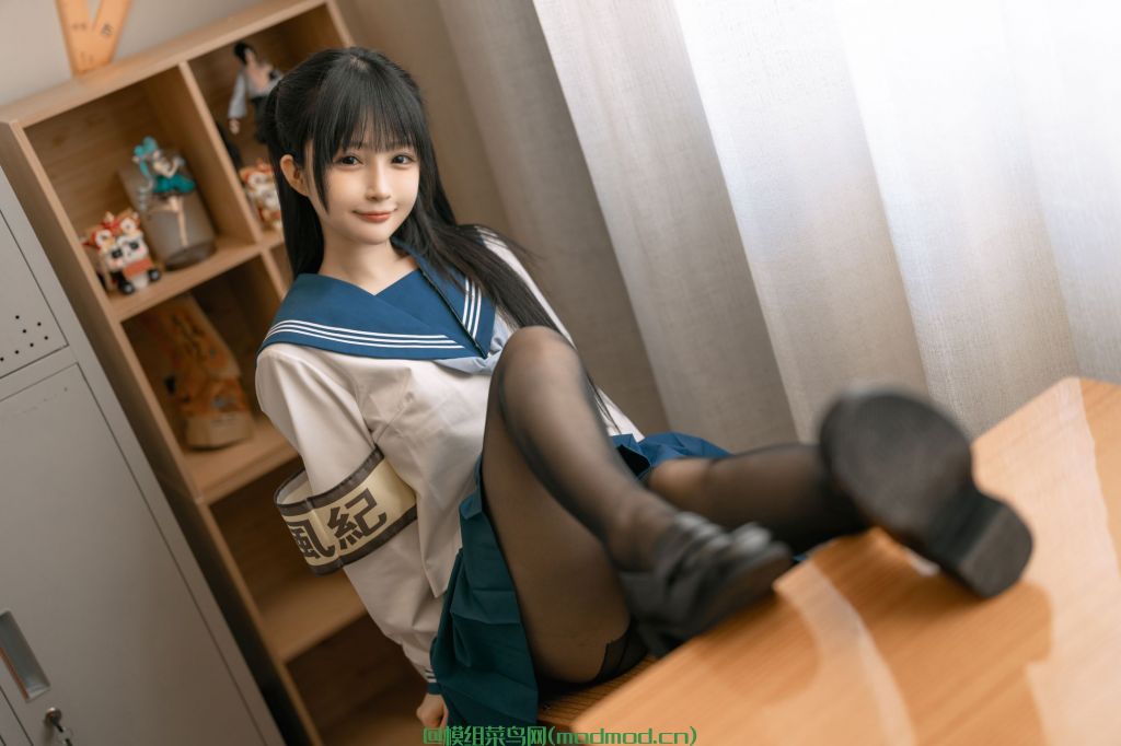 [cos搬运]桜井宁宁cos风纪少女