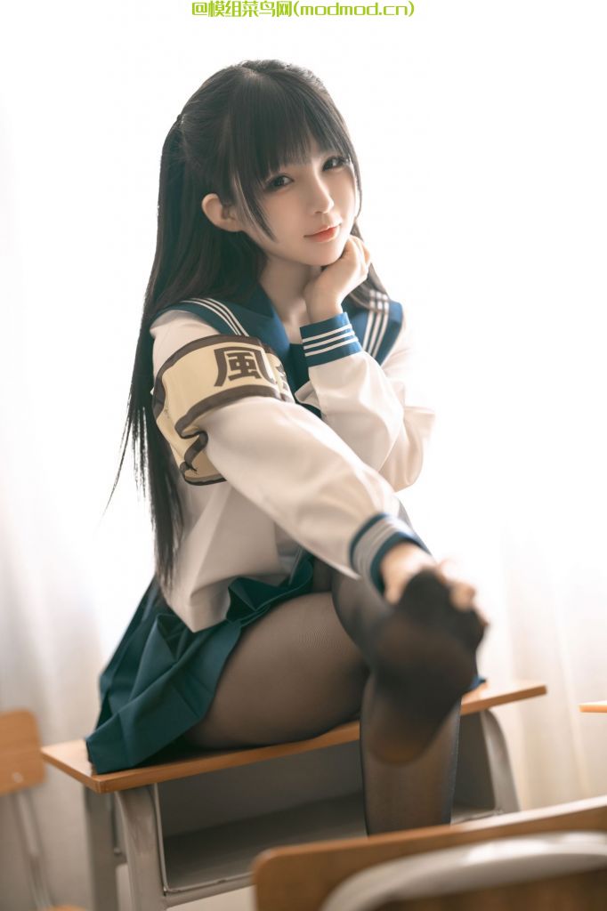 [cos搬运]桜井宁宁cos风纪少女