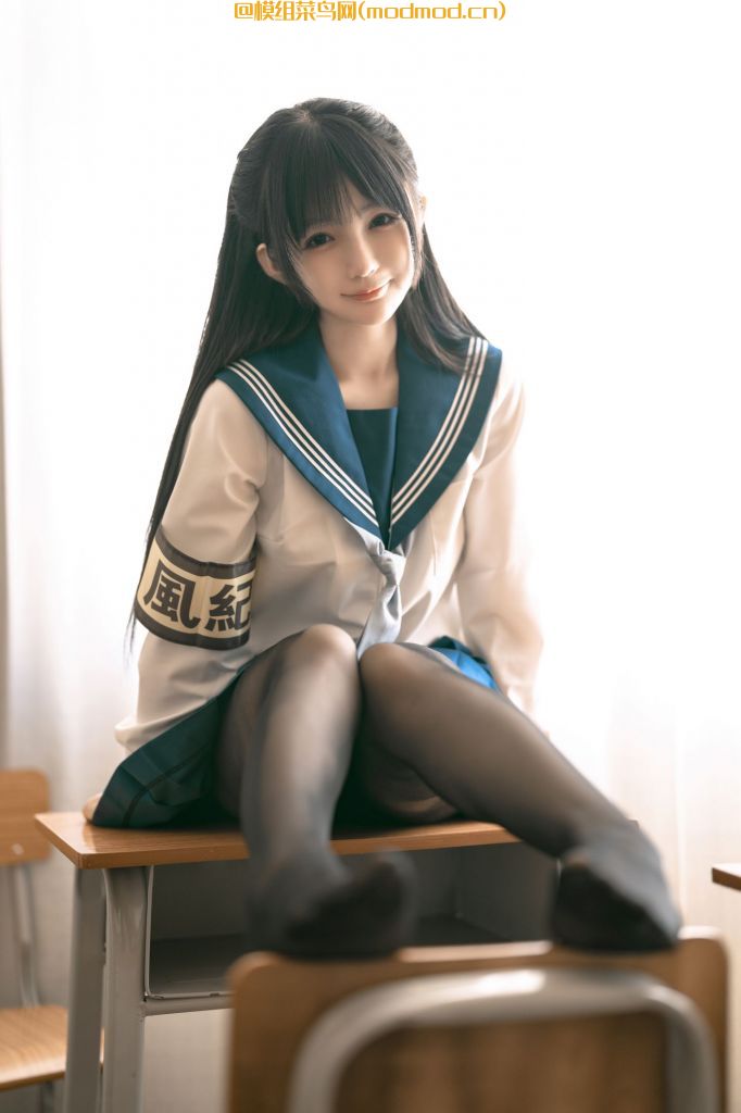 [cos搬运]桜井宁宁cos风纪少女