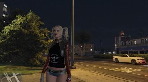 侠盗猎车手5MOD Avenged Sevenfold Outfit for Harley Quinn