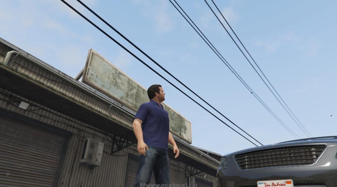 侠盗猎车手5MOD No Text on License Plates