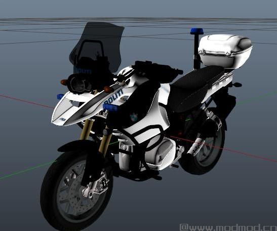 侠盗猎车手5MOD BMW GS 1200 - Danish police offroad