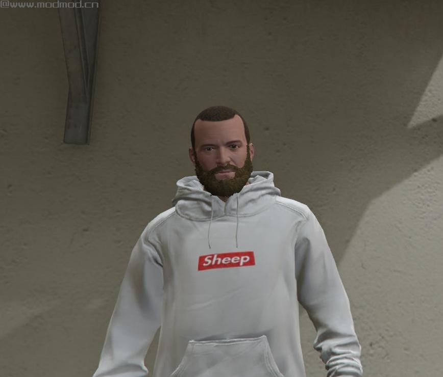 侠盗猎车手5MOD New beard for michael