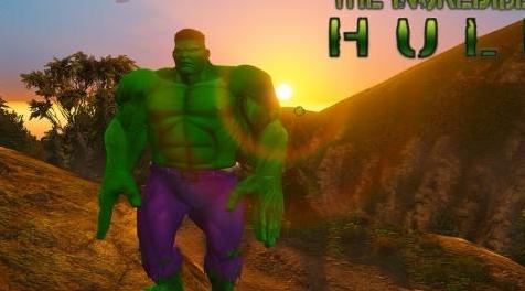 侠盗猎车手5MOD HULK from UMVC3