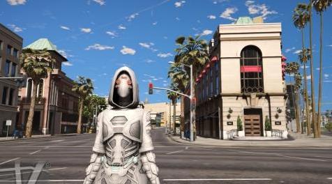 侠盗猎车手5MOD Ghost from Ant Man and the Wasp movie