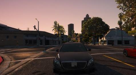 侠盗猎车手5MOD Realistic handling for Mercedes Benz S63 AMG-Top speed 315km