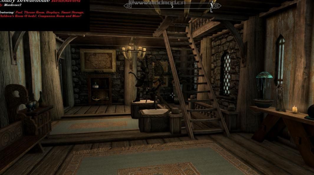 上古卷轴5：重置版MOD 舒适家庭改建