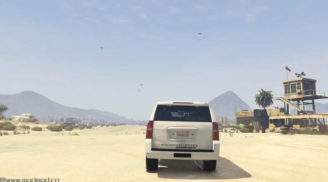 侠盗猎车手5MOD 2015 Tahoe BCSO Texture