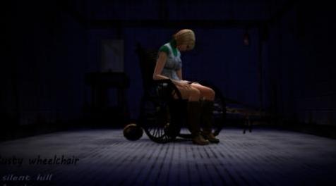 模拟人生4MOD Raizon_SH_Rusty_Wheelchair-轮椅