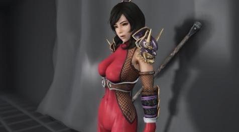 上古卷轴5：天际MOD Hunter of Darkness (Taki Armor)，邪鬼猎人服装+bs