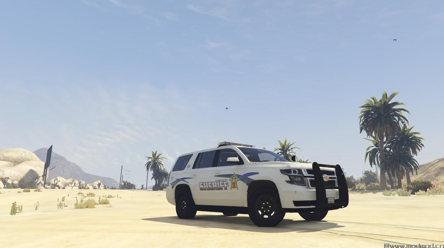 侠盗猎车手5MOD 2015 Tahoe BCSO Texture