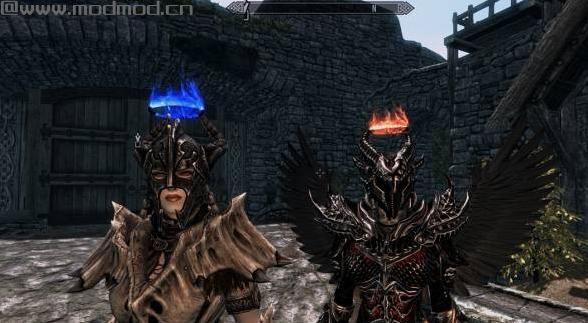 上古卷轴5：天际MOD 汉化分流..天使光环与恶魔战角.