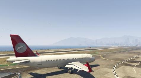 侠盗猎车手5MOD MyFly Airbus A319 Skin