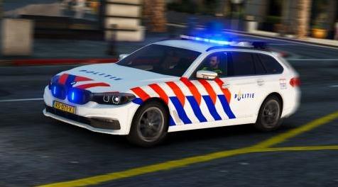 侠盗猎车手5MOD 2018 BMW 5 Series Dutch Police / Nederlandse Politie