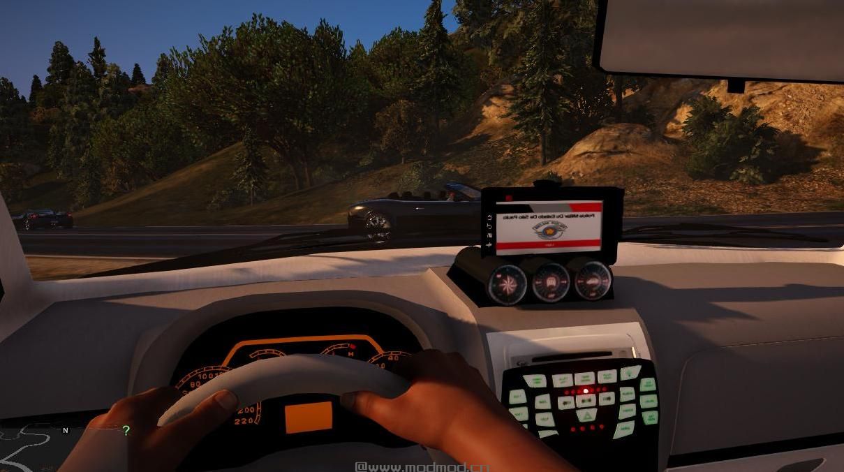 侠盗猎车手5MOD Fiat Palio Weekend Locker 2013 PMESP [ELS]