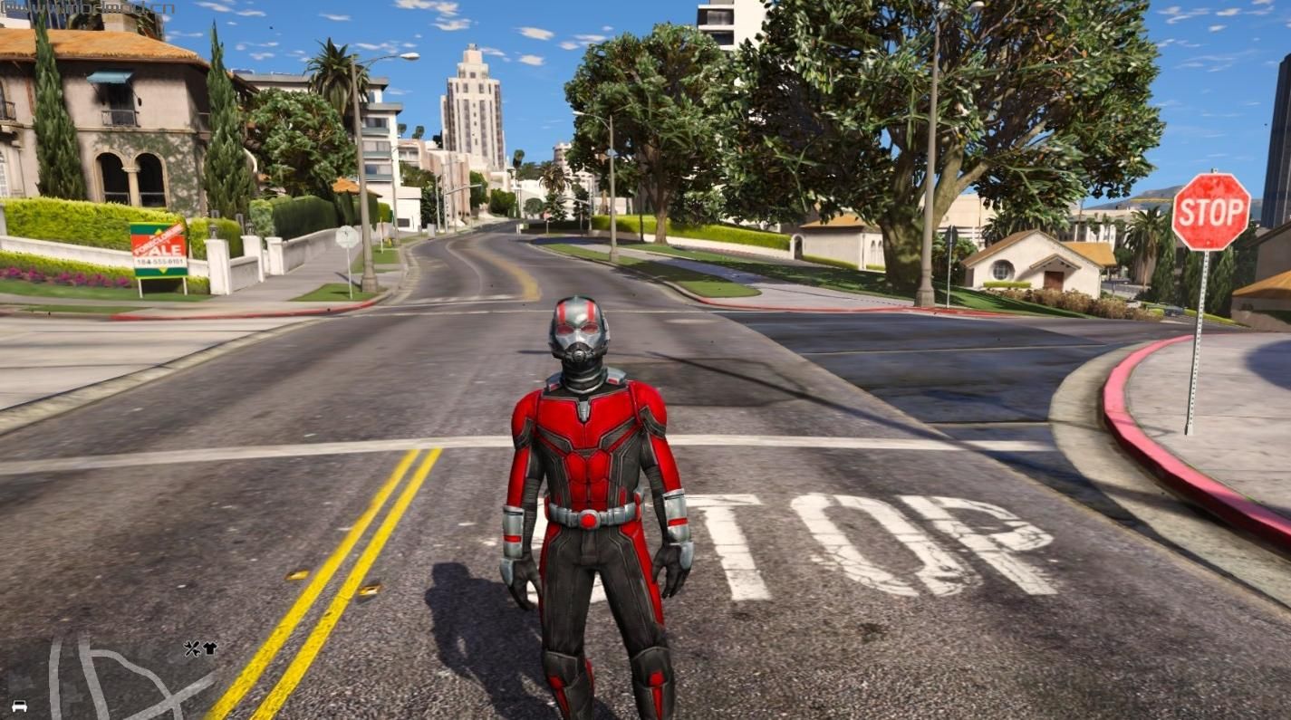 侠盗猎车手5MOD ANT-MAN from ANT-MAN AND THE WASP Movie