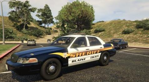 侠盗猎车手5MOD Blaine County Sheriff Skin Based on Kootenia Sheriffs Office
