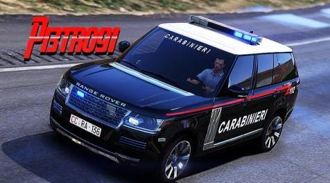 侠盗猎车手5MOD 2014 Range Rover Vogue - Carabinieri