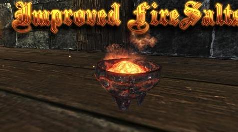 上古卷轴5：重置版MOD 改进的FireyFireSalts - FrostyFrostSalts - GlowingGlowdust SSE