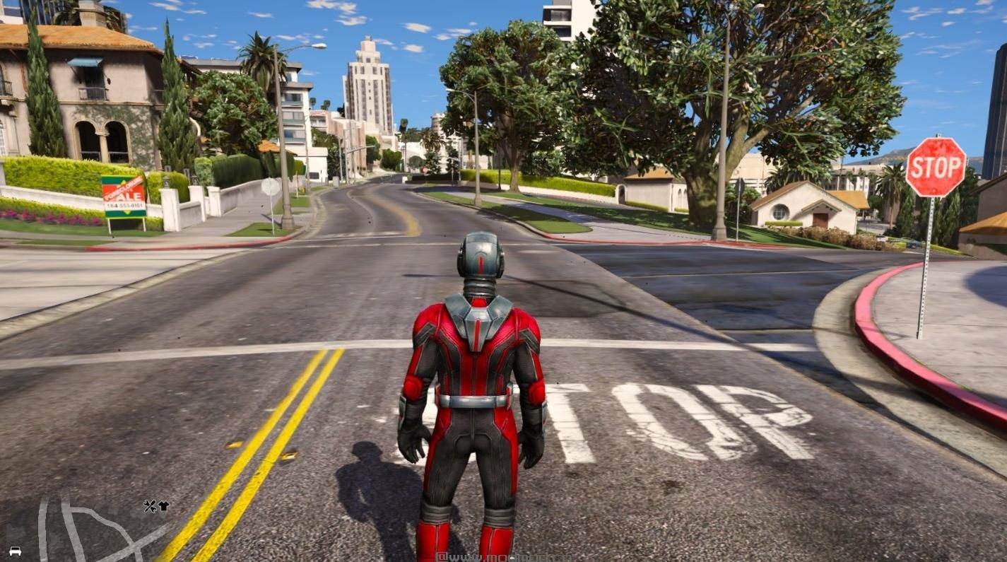 侠盗猎车手5MOD ANT-MAN from ANT-MAN AND THE WASP Movie