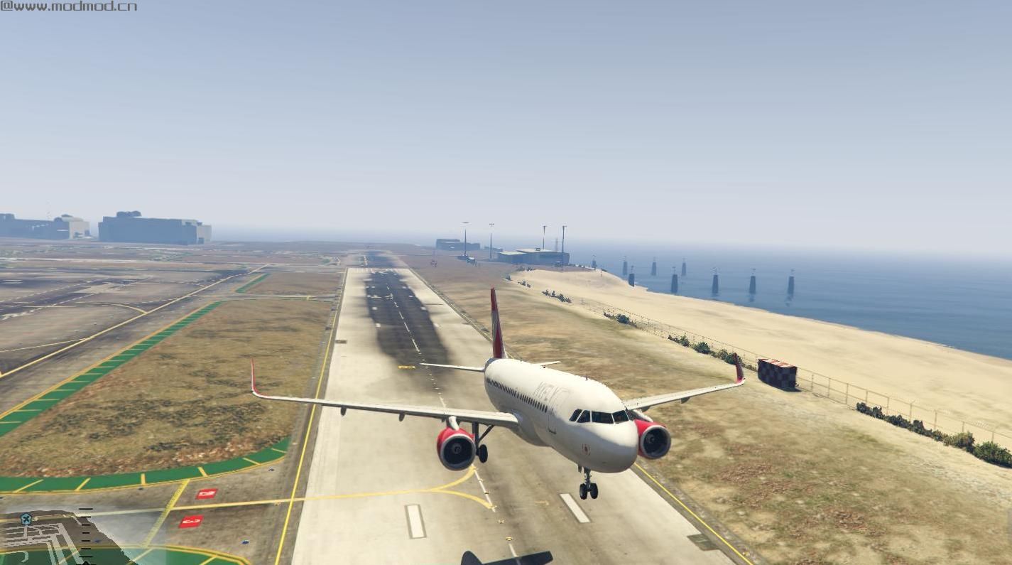 侠盗猎车手5MOD MyFly Airbus A319 Skin