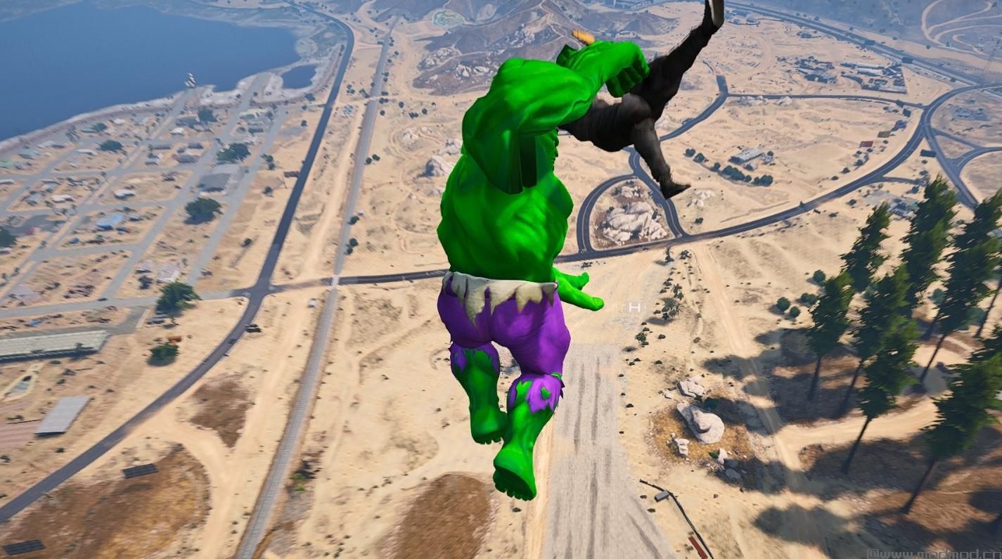 侠盗猎车手5MOD HULK from UMVC3