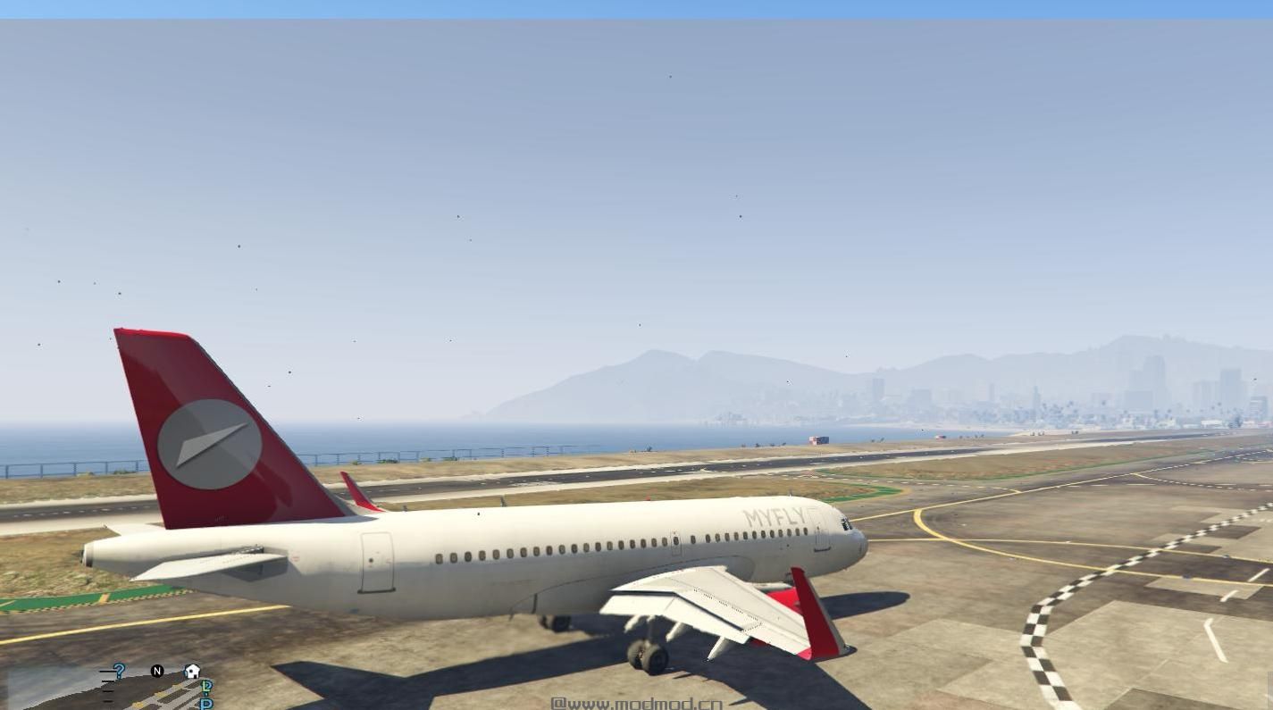 侠盗猎车手5MOD MyFly Airbus A319 Skin