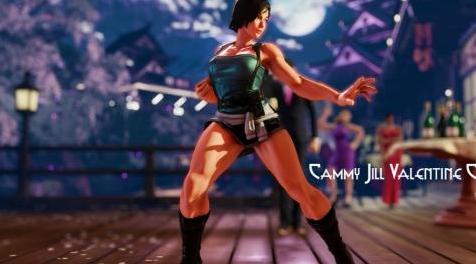 街头霸王5MOD Cammy Jill Valentine Cosplay