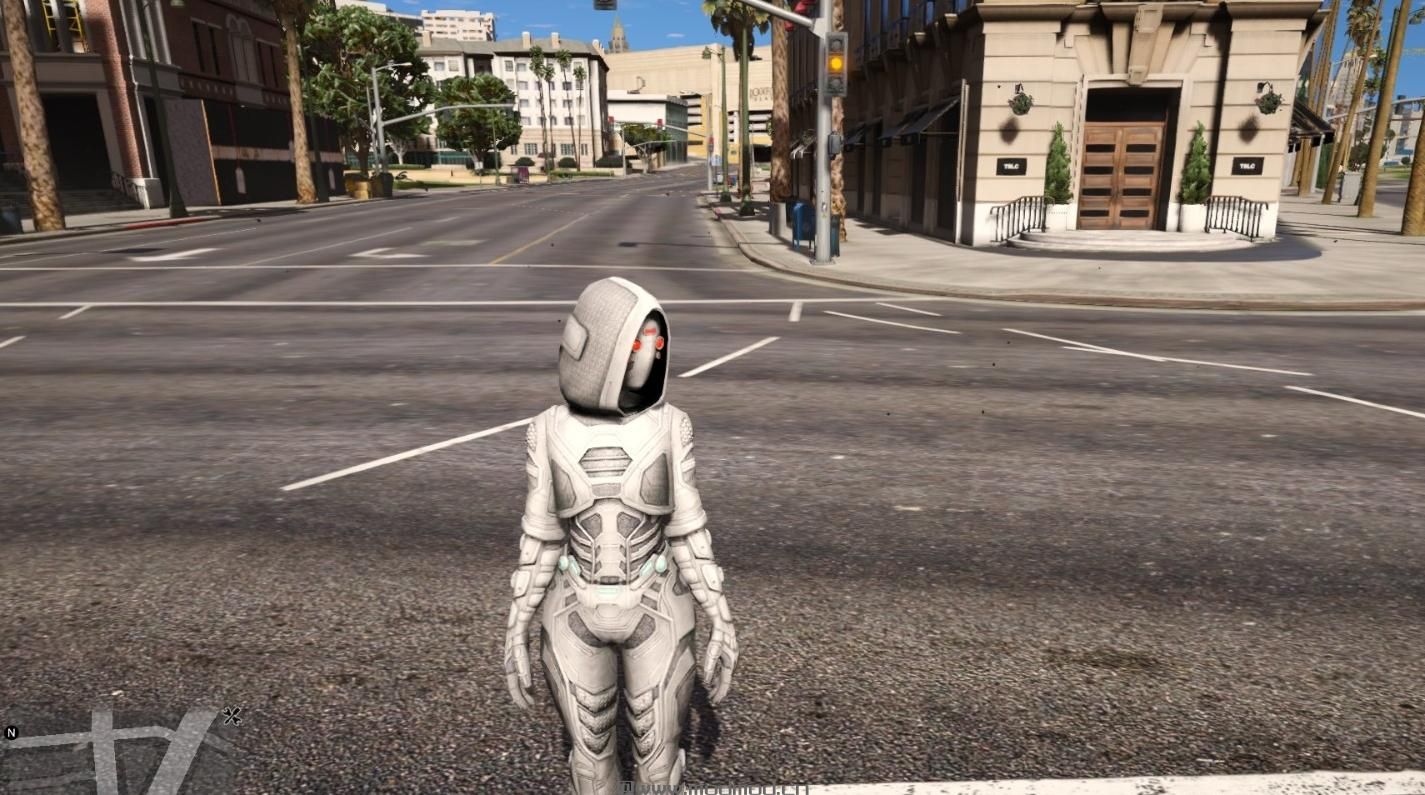 侠盗猎车手5MOD Ghost from Ant Man and the Wasp movie