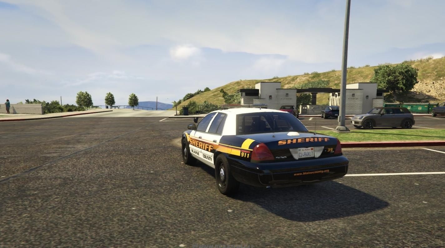 侠盗猎车手5MOD Blaine County Sheriff Skin Based on Kootenia Sheriffs Office