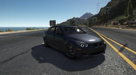 侠盗猎车手5MOD Realistic handling for BMW M5 E 60-Top Speed 340kmh