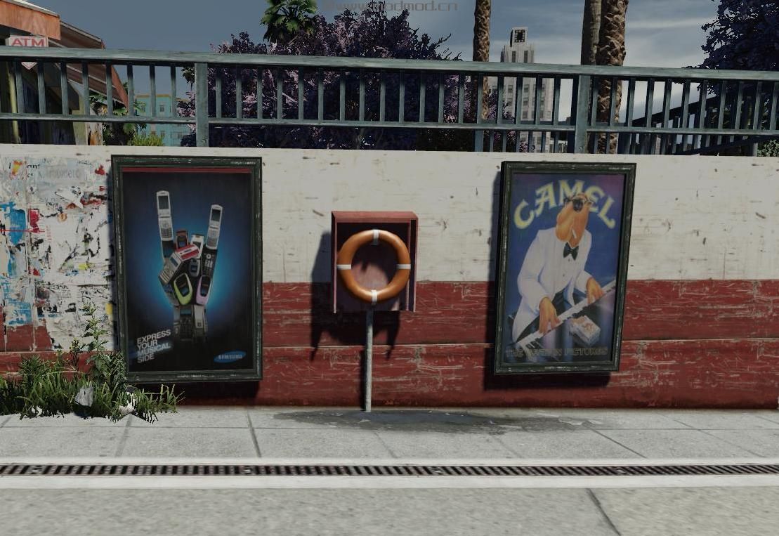 侠盗猎车手5MOD Real-Life Animated Advertisements