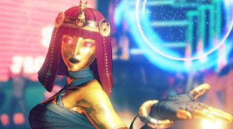 街头霸王5MOD SFV Menat - Cursed Gold