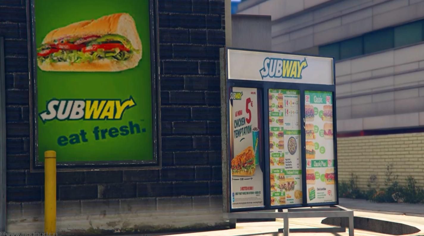 侠盗猎车手5MOD SUBWAY