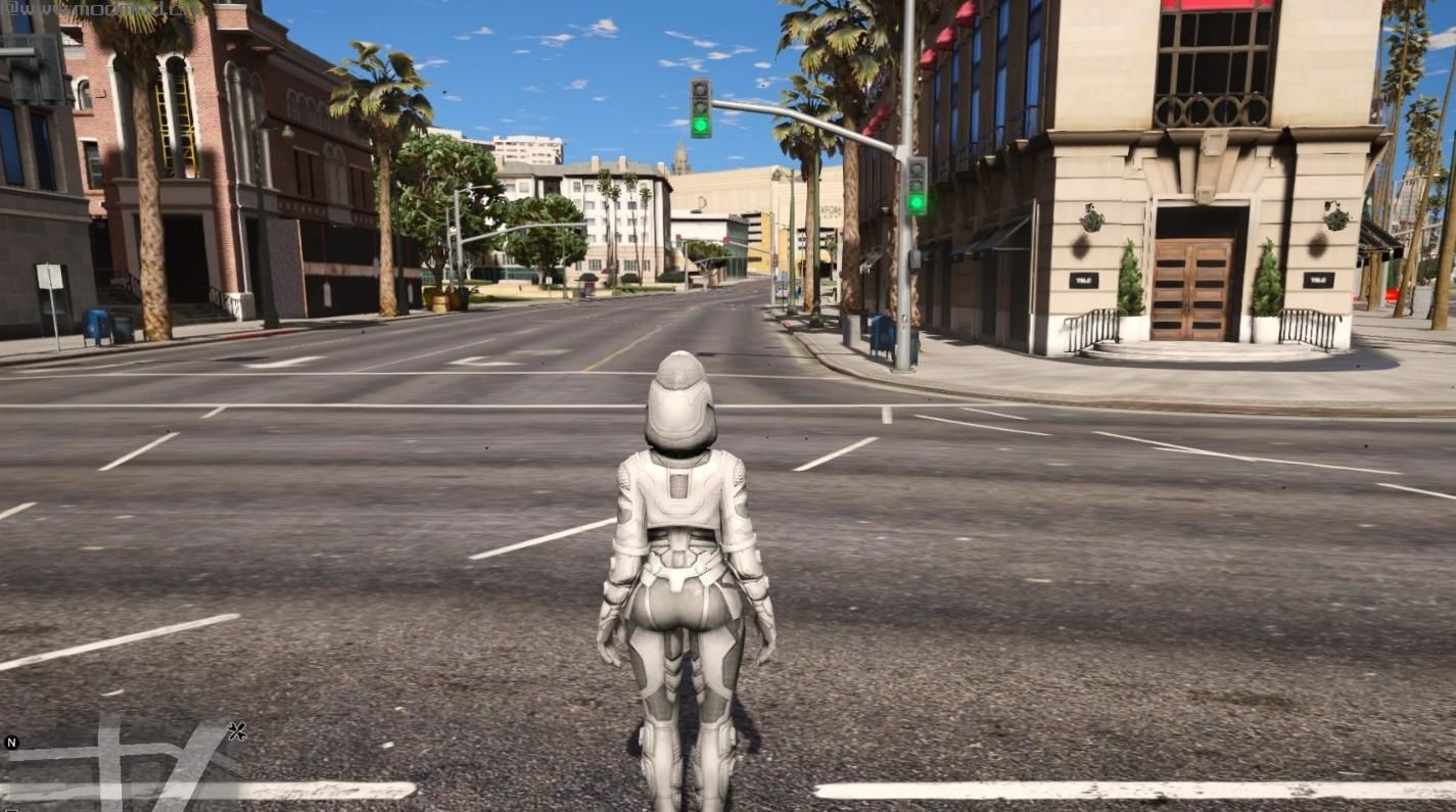 侠盗猎车手5MOD Ghost from Ant Man and the Wasp movie