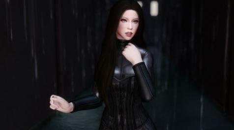上古卷轴5：重置版MOD Selene Outfit套装 - SSE CBBE BodySlide（带物理）