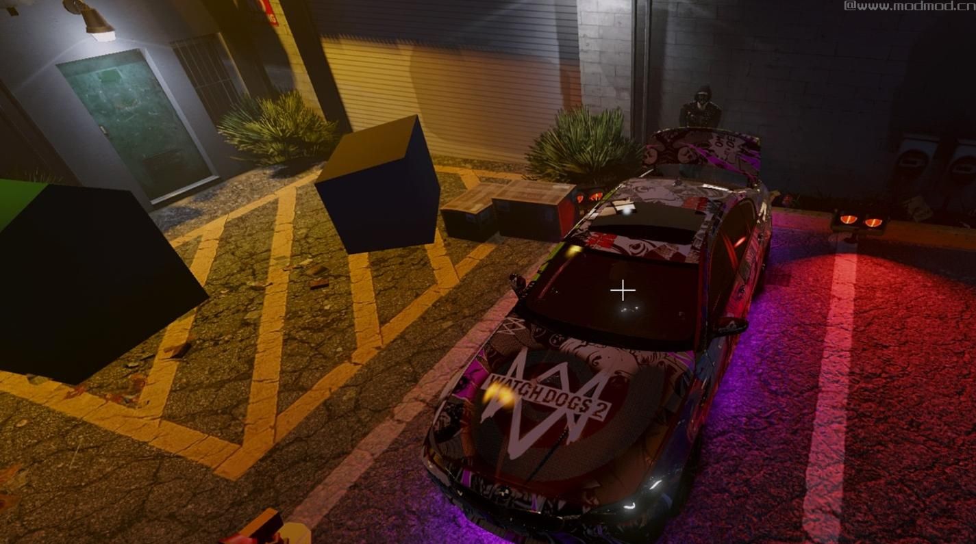 侠盗猎车手5MOD BMW M5 F10 - Watch Dogs 2 Paint job - livery