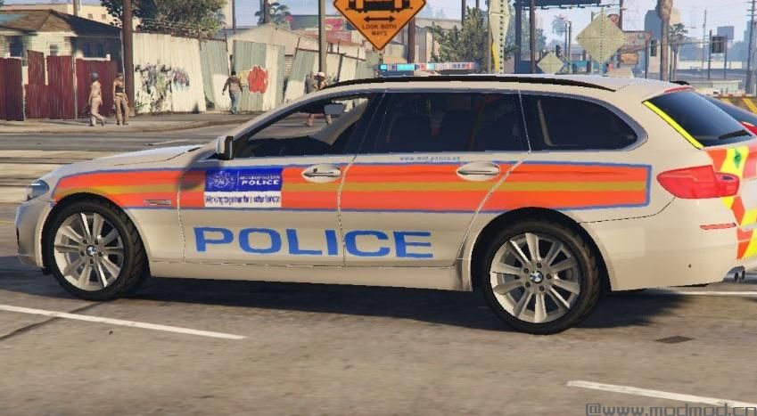 侠盗猎车手5MOD Met Police ARV BMW 530D Touring