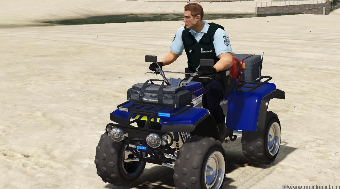 侠盗猎车手5MOD QUAD GENDARMERIE 2018