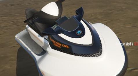 侠盗猎车手5MOD Moto de Agua Protecci&oacute;n Civil Galicia