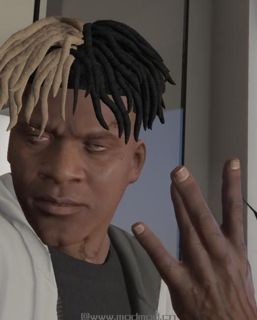侠盗猎车手5MOD xxxtentacion Hand tattoo