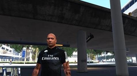 侠盗猎车手5MOD REAL MADRID T-SHIRT V-8.0