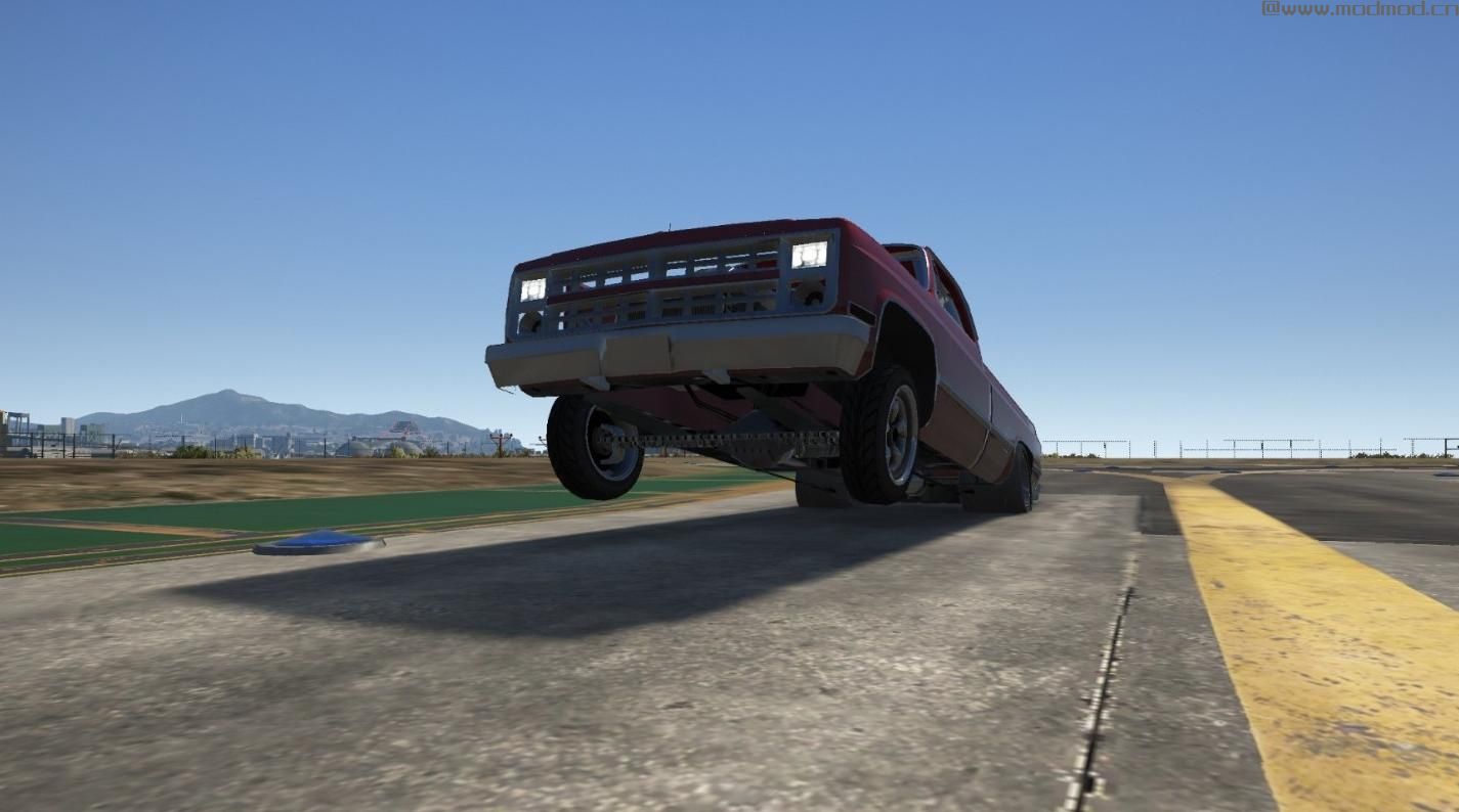 侠盗猎车手5MOD 1986 Chevrolet Silverado Drag Truck
